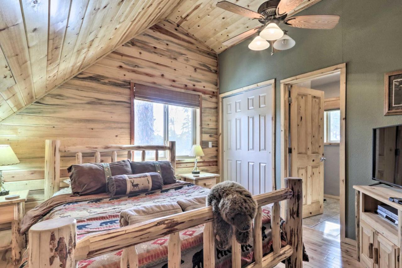 Cozy Heber-Overgaard Cabin With Fire Pit, Game Room! Exterior photo